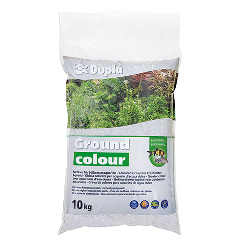 Dupla Grind Ground Colour Snow White 3-4mm 10kg