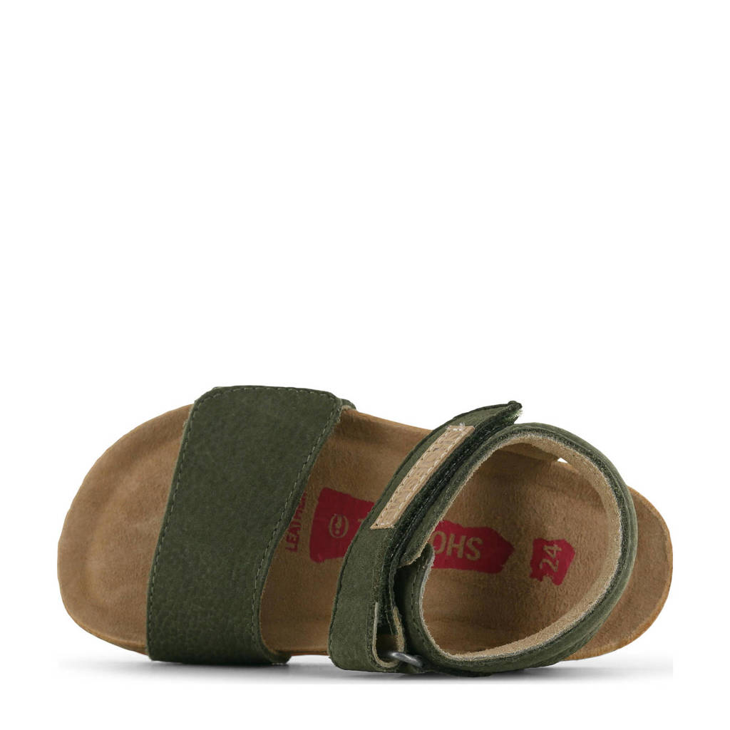 Shoesme suède sandalen groen