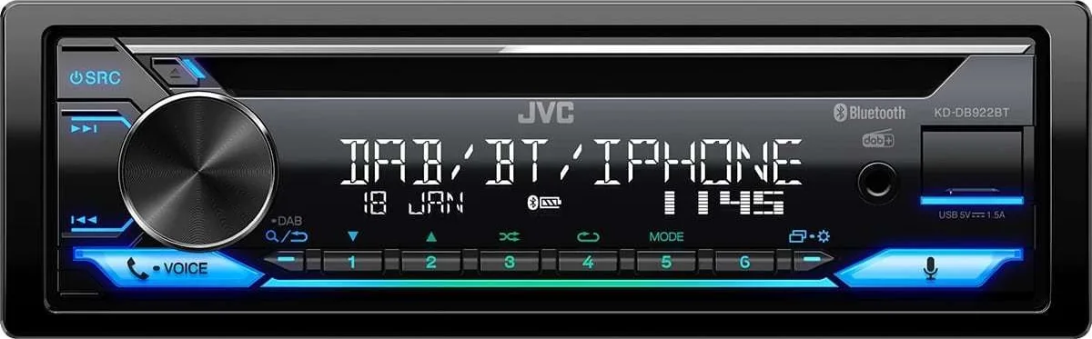 JVC KD-DB922BT Autoradios