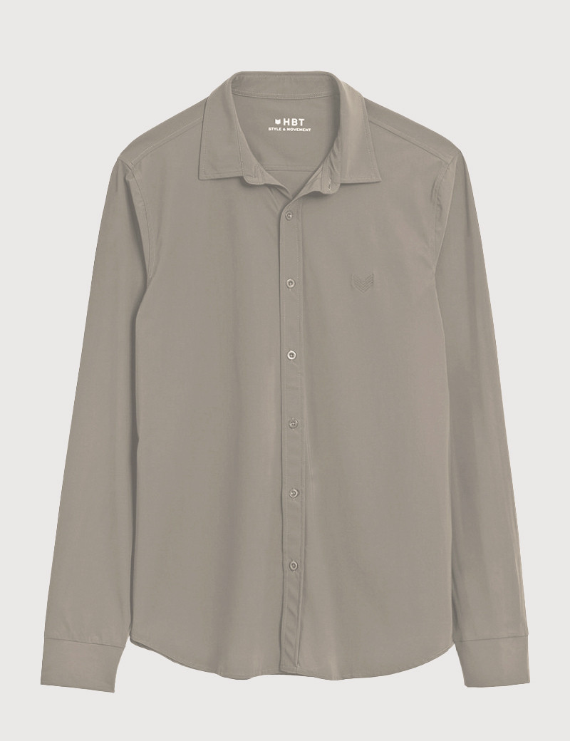 HBT LORD LIGHT CHEMISE MANCHES LONGUES BISCUIT