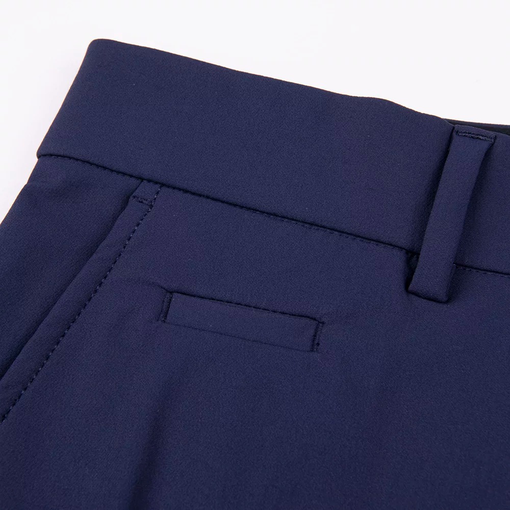 Ike Pants Tailored Fit Herre Atlanta Blue