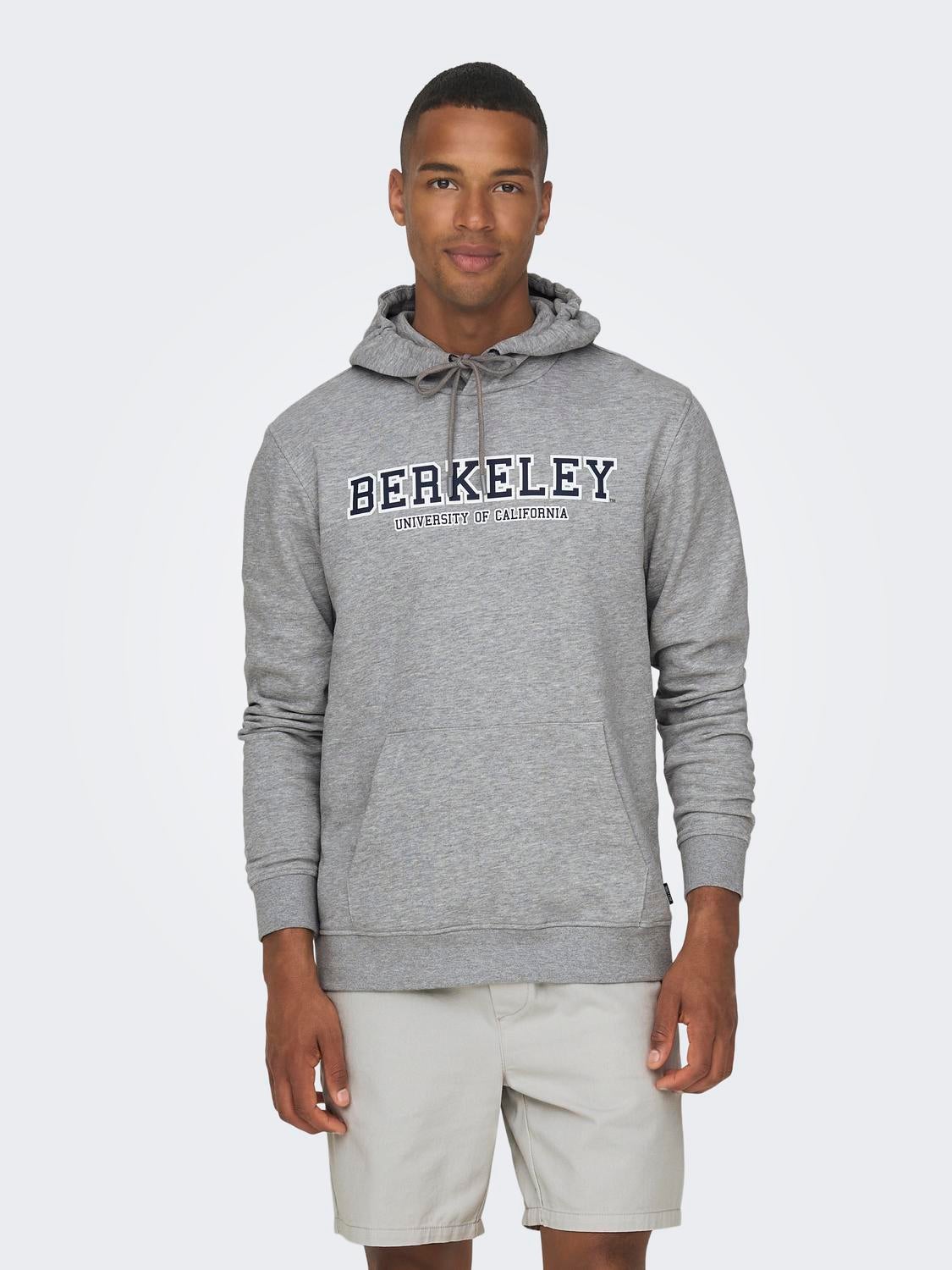 ONSBERKELEY Sweatshirt Light Grey Melange