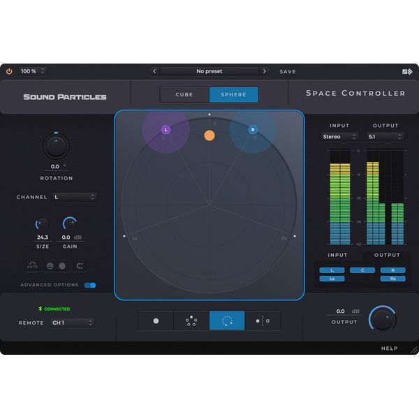 Sound Particles Space Controller Standard