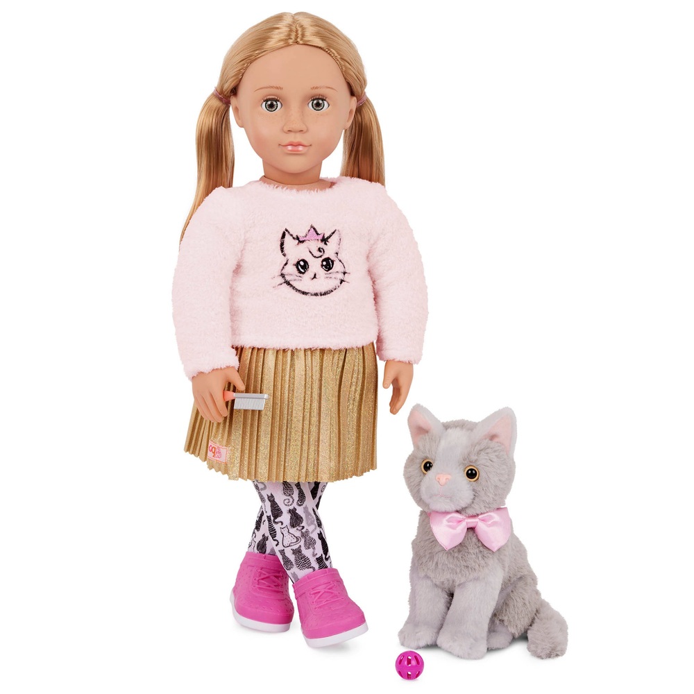 Our Generation Puppe Melena und Mittens