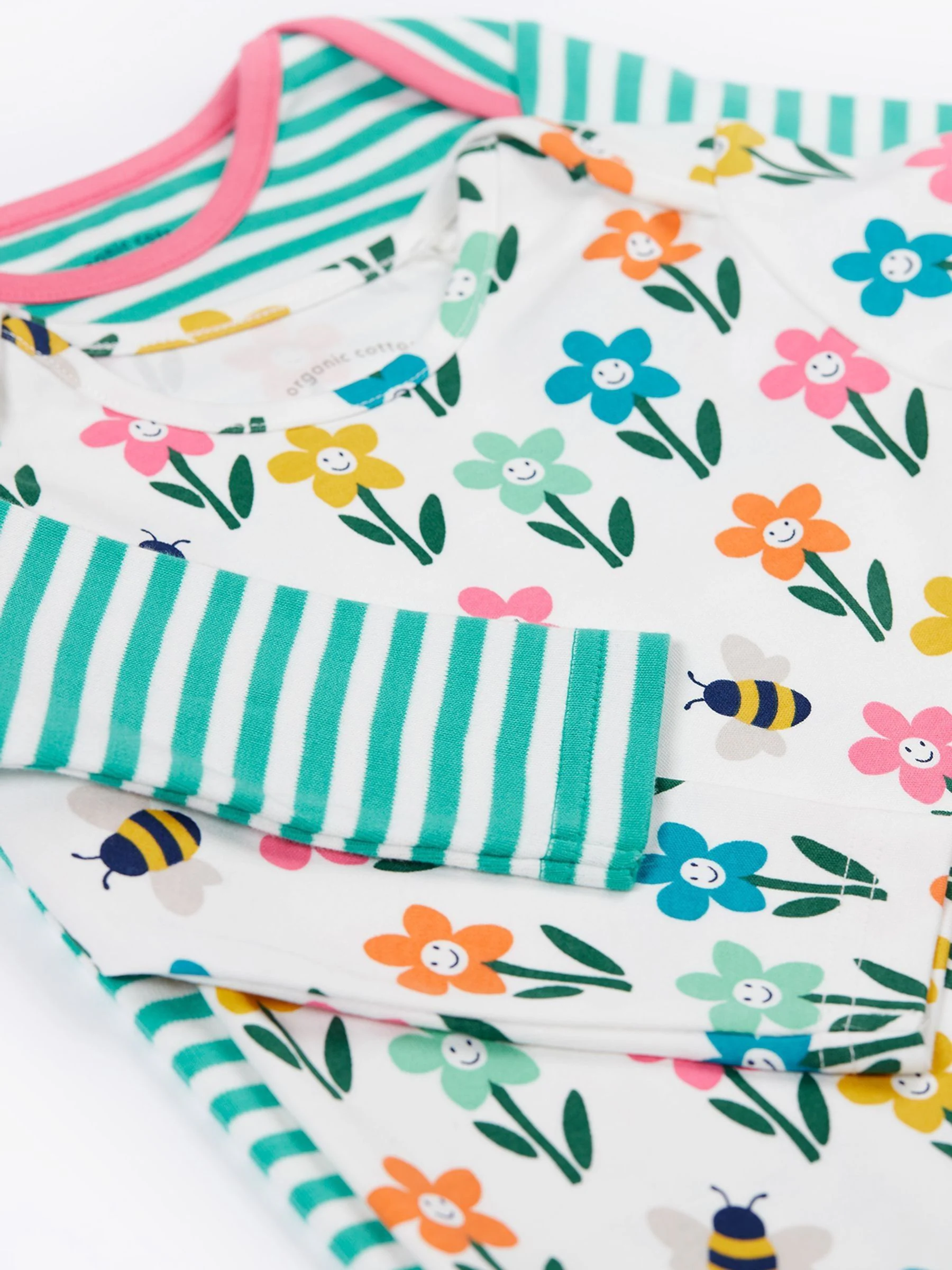 Wit - Frugi Super Special witte rompertjes 2 stuks