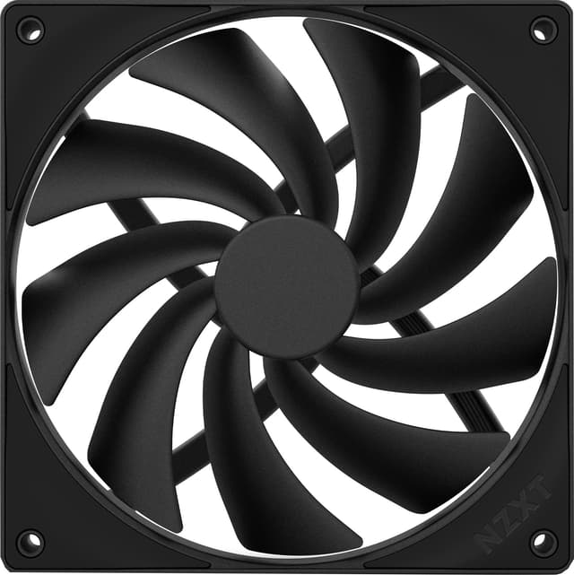 NZXT F140Q V2 Quiet Airflow 140mm PWM blæser (sort)
