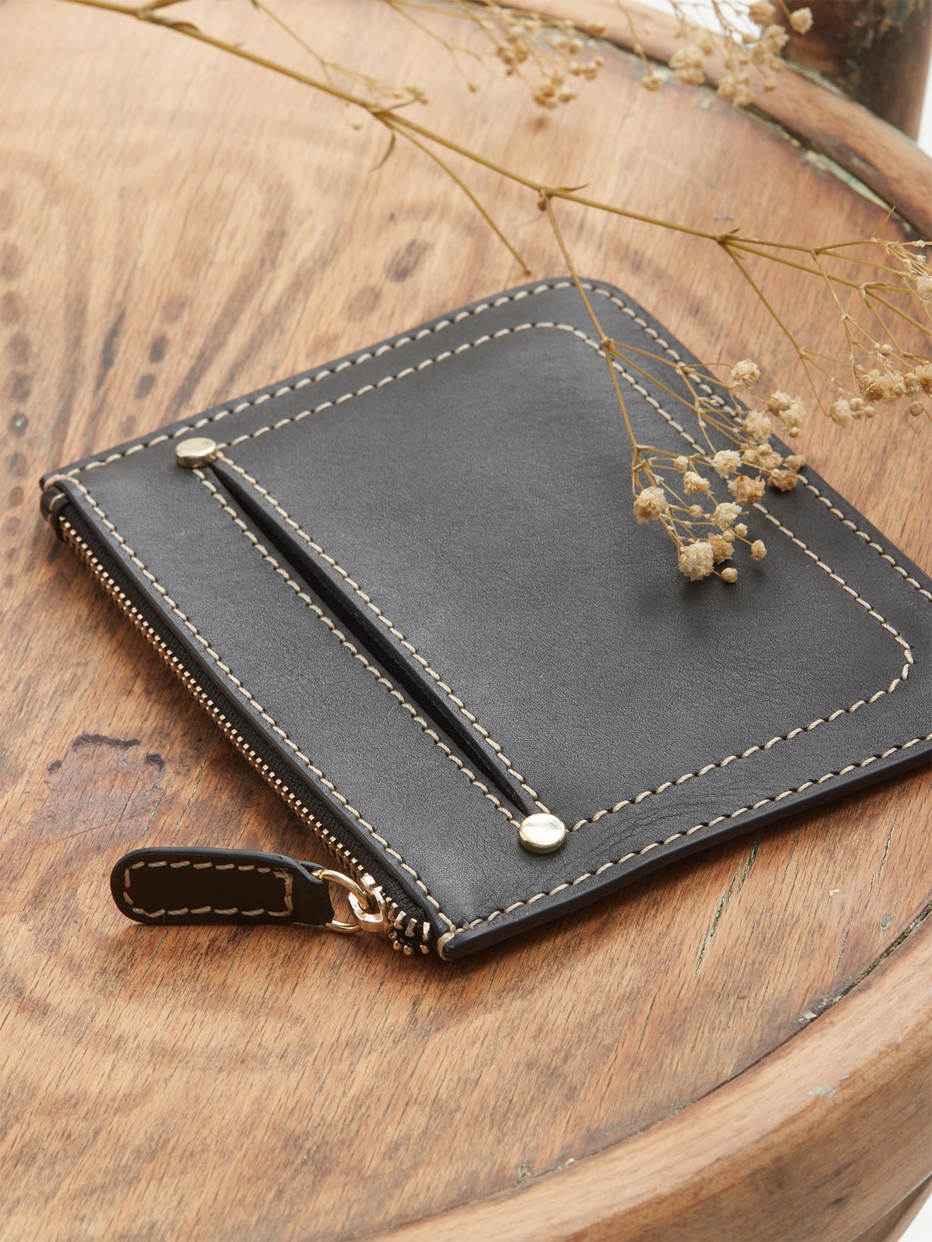 Pochette Cuir - Collection Maroquinerie Cyrillus