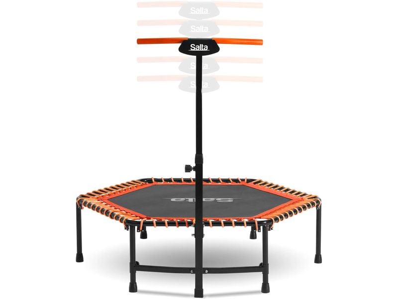 SALTA Fitnesstrampolin Salta Fitness 128 cm, Orange Trampolin zum Trainieren