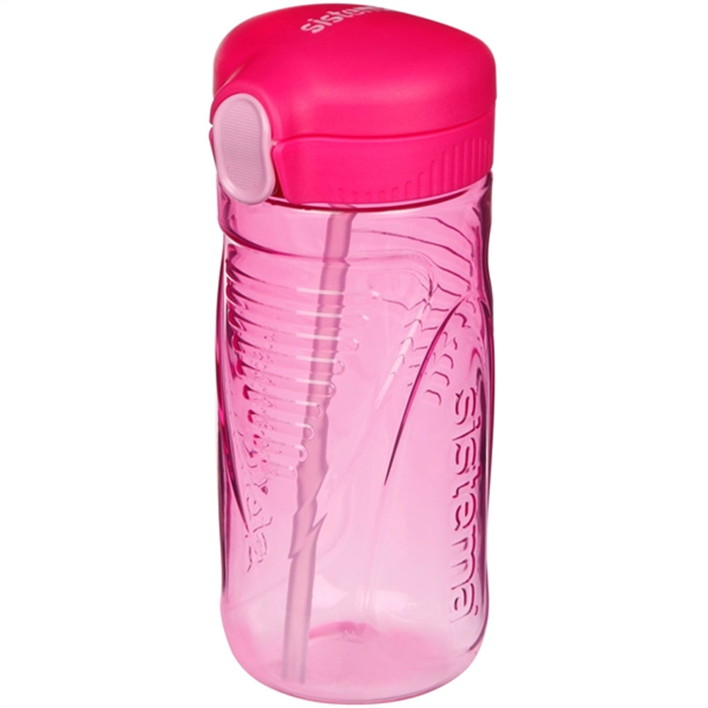 Køb Sistema Tritan Quick Flip Drikkedunk 520 ml Pink