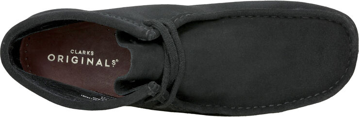 Clarks Originals Wallabee Boot Black Sde, G, 7 Black suede