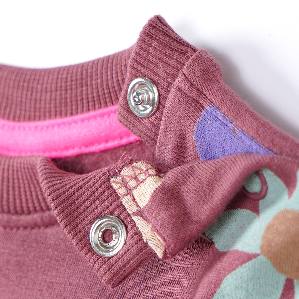 Topomini Newborn Sweatshirt und Leggings im Set mauve