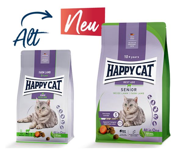 Happy Cat Trockenfutter für Katzen Senior