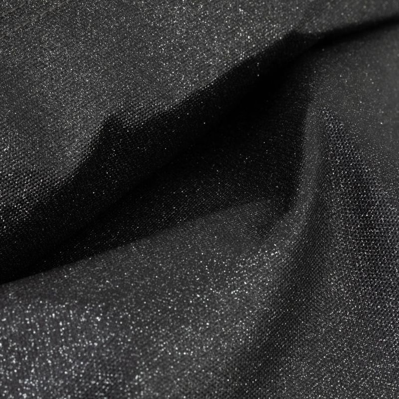 Trousse simple Benchmark 20.5 cm à paillettes Spark black