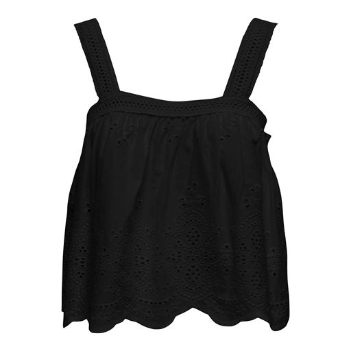 ONLY Maggi Strap Top, Black, S