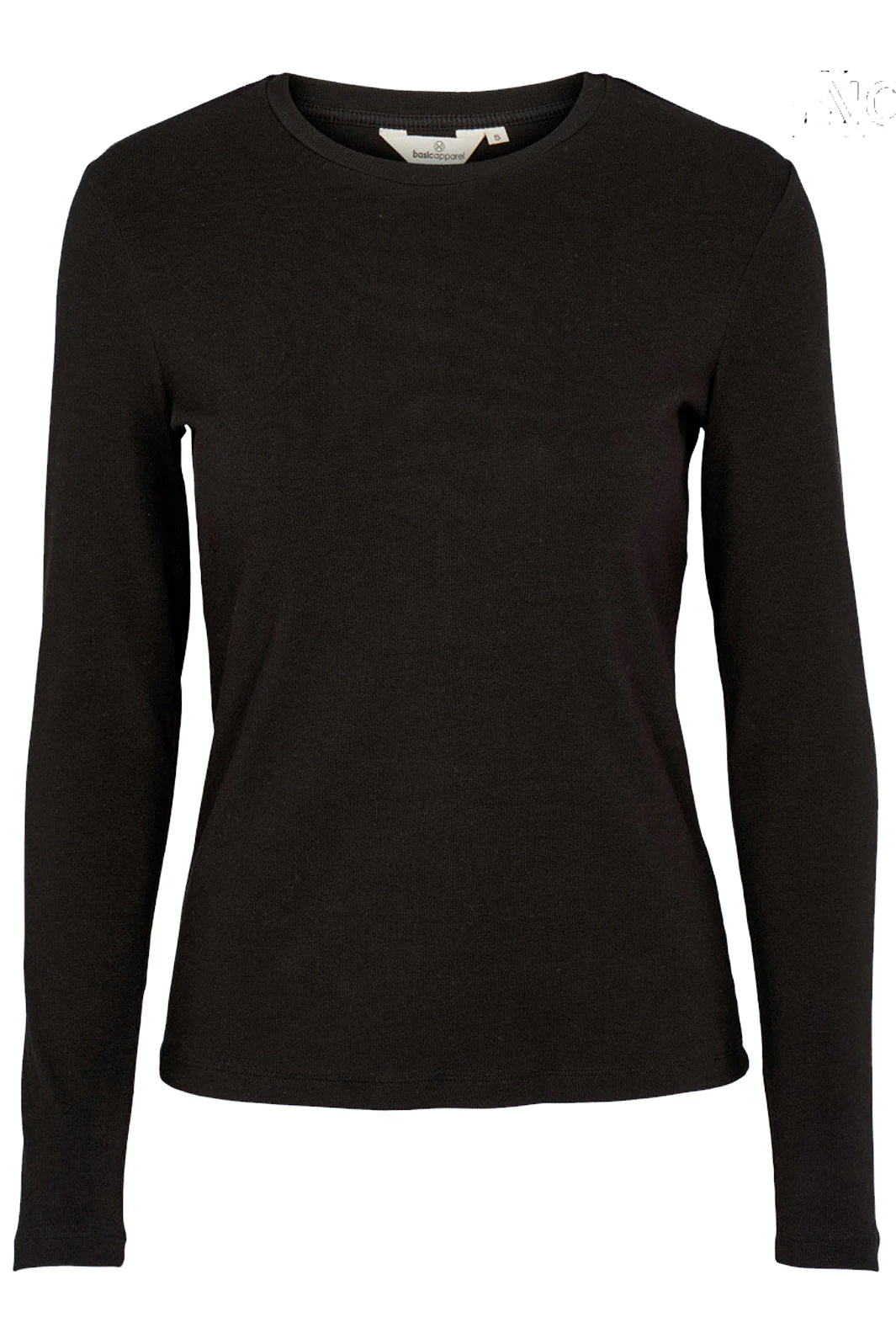 Basic Apparel Ludmilla LS Tee GOTS 001 black