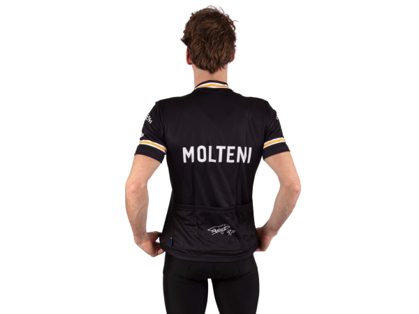 Rogelli Wagtmans Molteni Cykeltrøje, Black