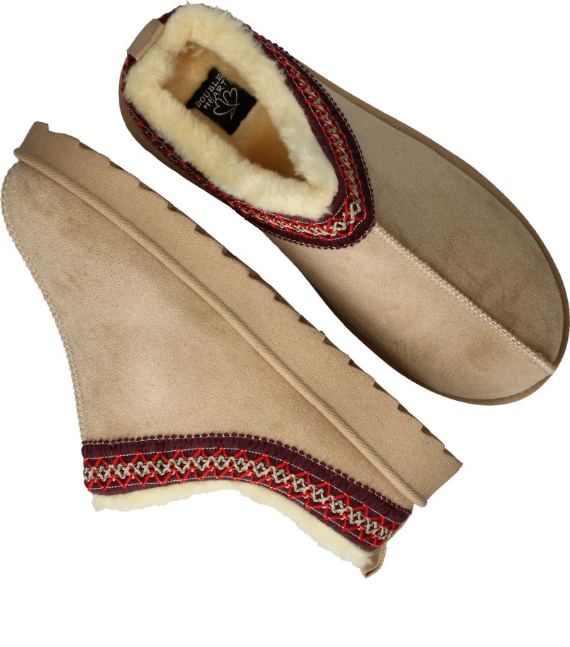 Belizia Dichte pantoffels Beige Dames