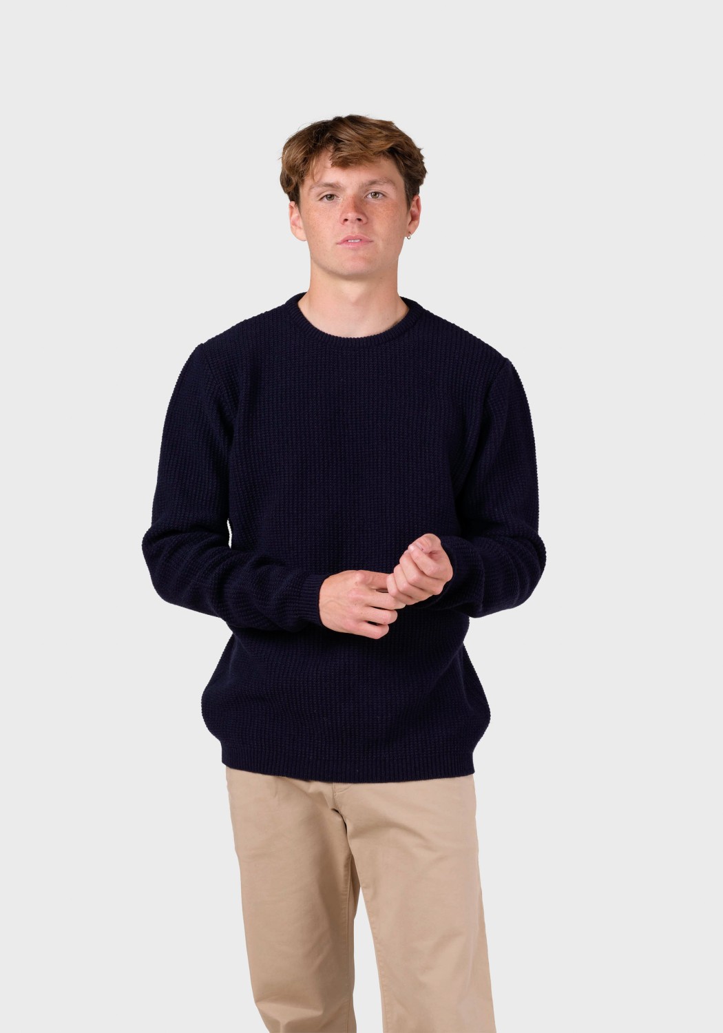 Klitmøller Collective Strickpullover Frede Navy