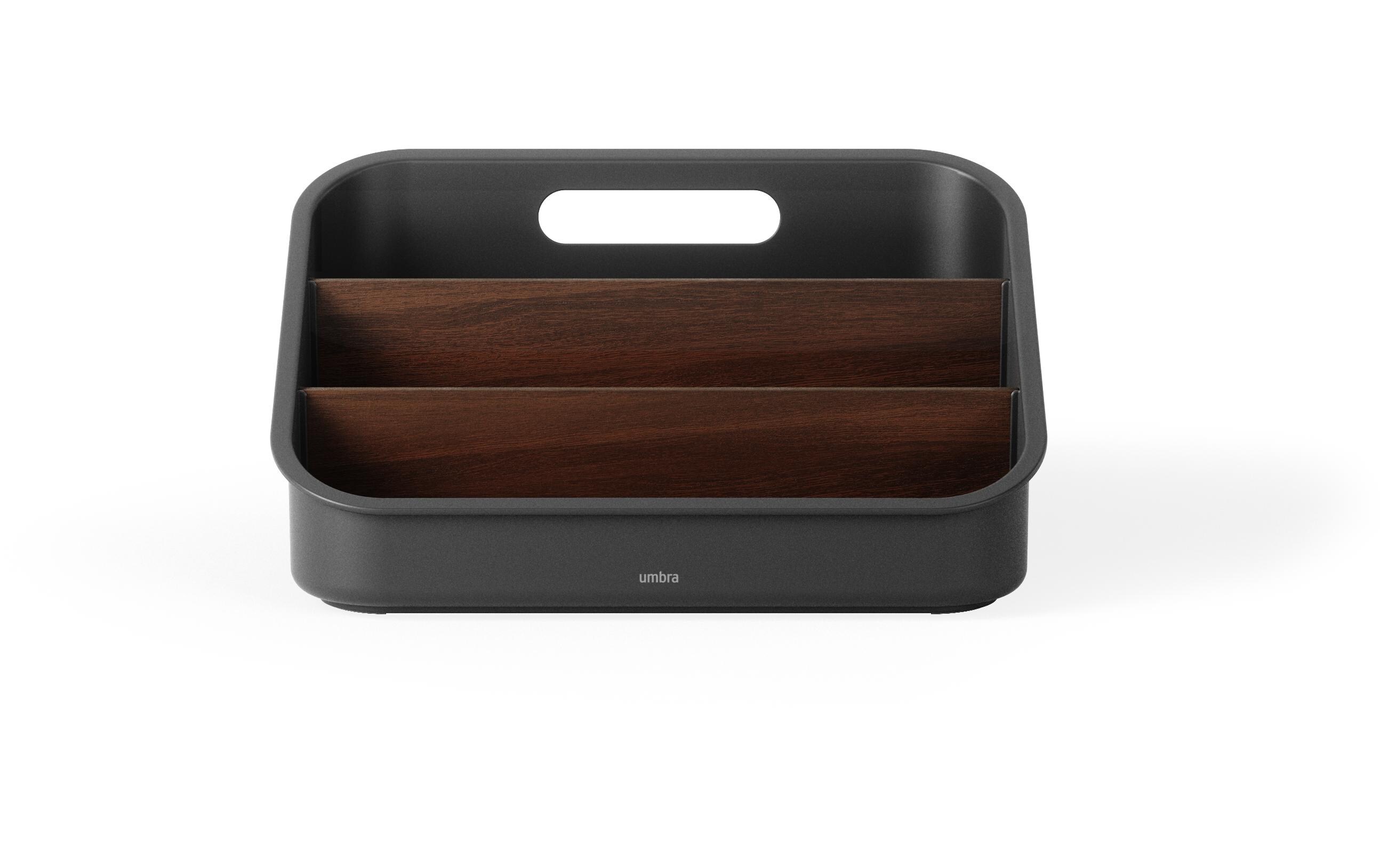 Aufbewahrungsbox Bellwood 27 x 20 x 13 cm, Braun/SchwarzAufbewahrungsbehälter