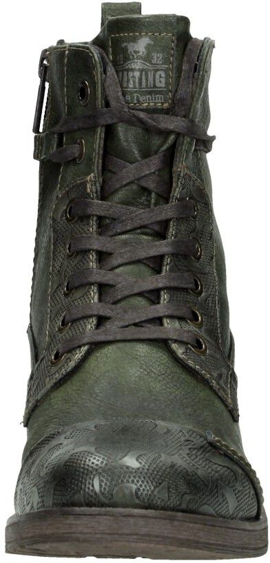 Mustang Dames veterschoenen groen