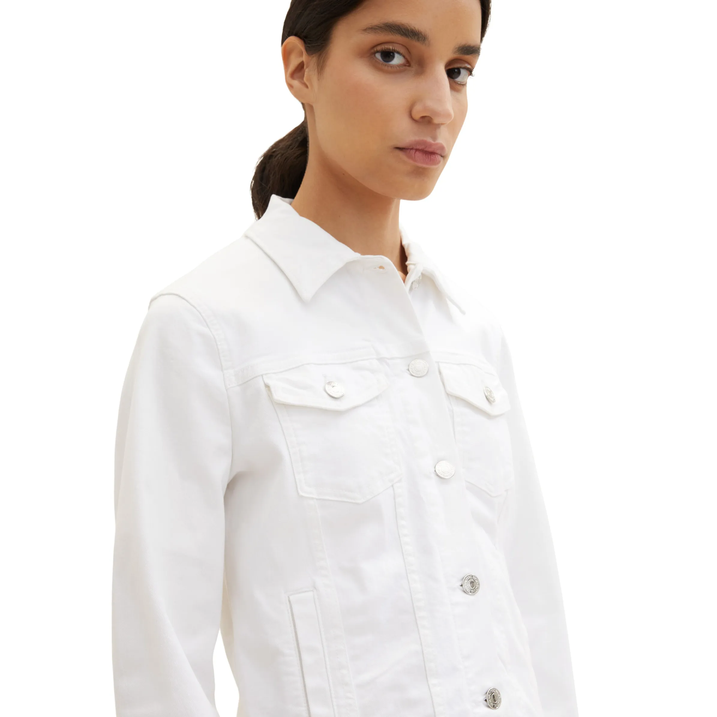 Damen Jeansjacke weiß