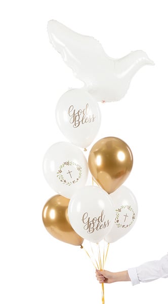 Ballonnen God Bless Mix 30cm 6st