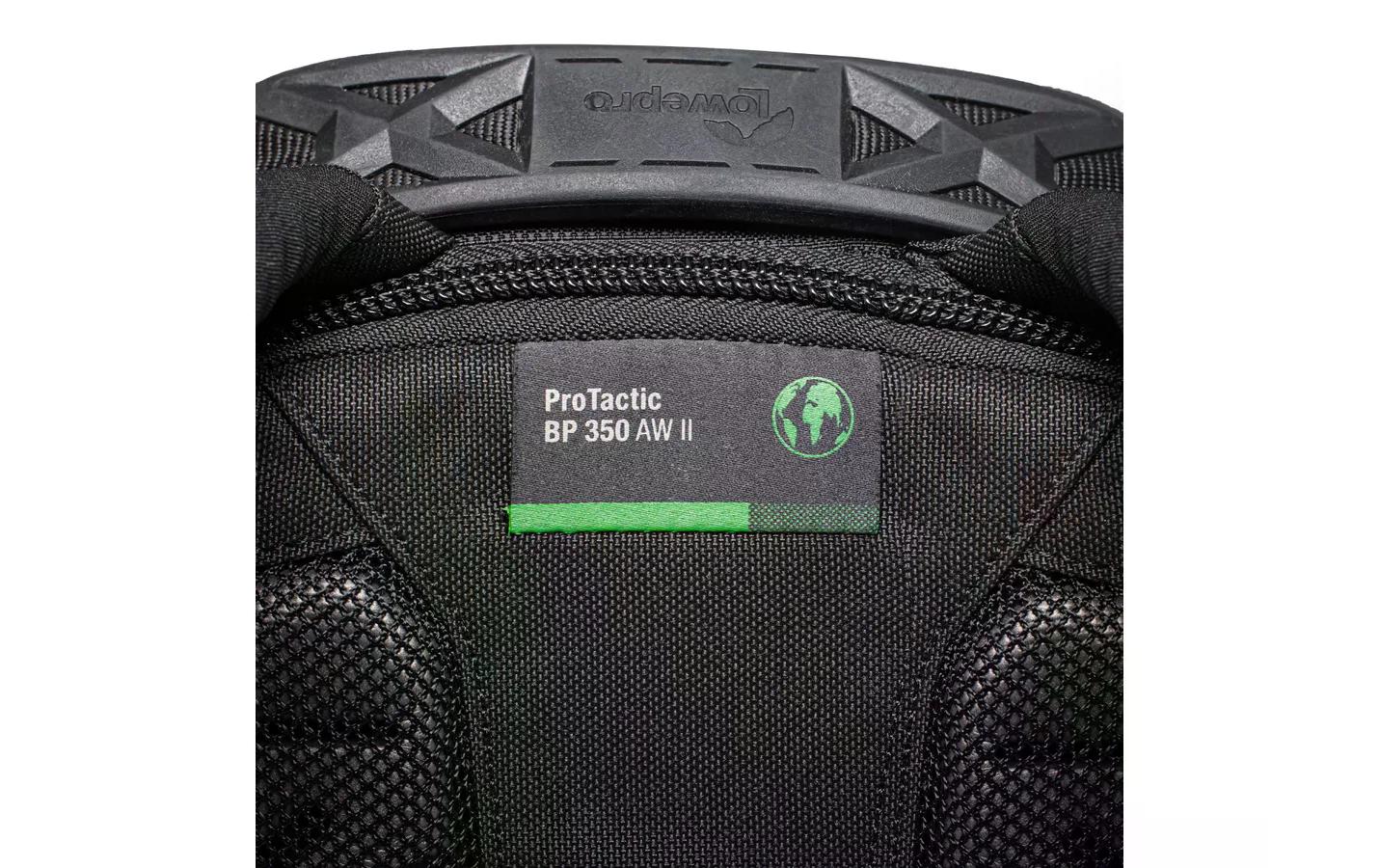 Fotorucksack ProTactic BP 350 AW II (GRL) Schwarz<br>Robuster Kamerarucksack aus recycelten Materialien