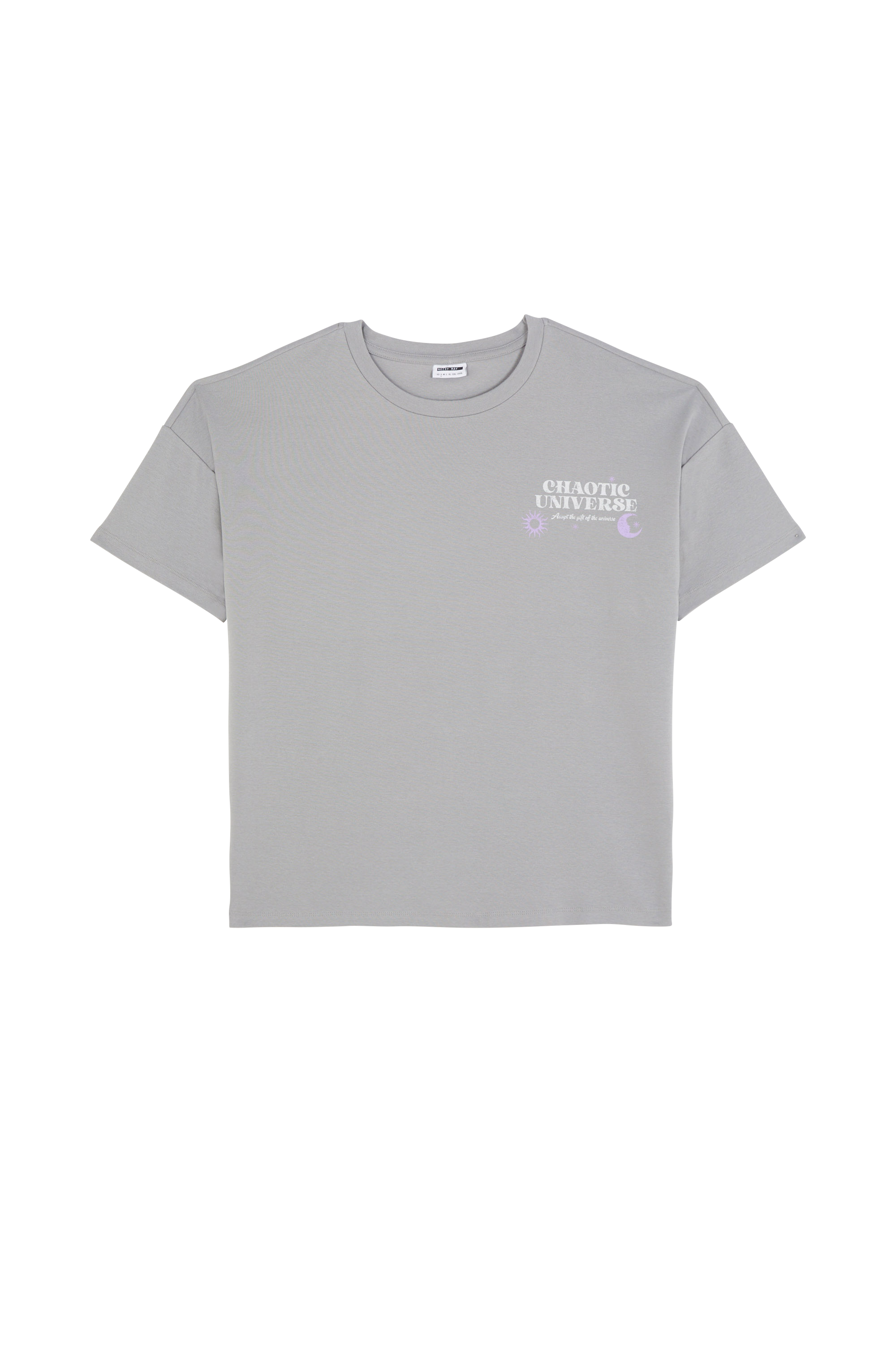 NOISY MAY T-shirt PRNITED  Gris