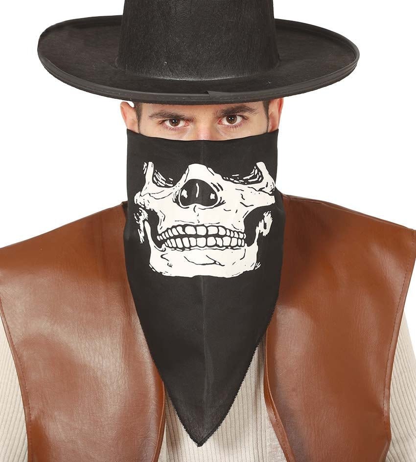 Halloween Zakdoek Schedel