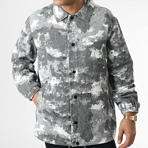 Surchemise Camouflage Gris