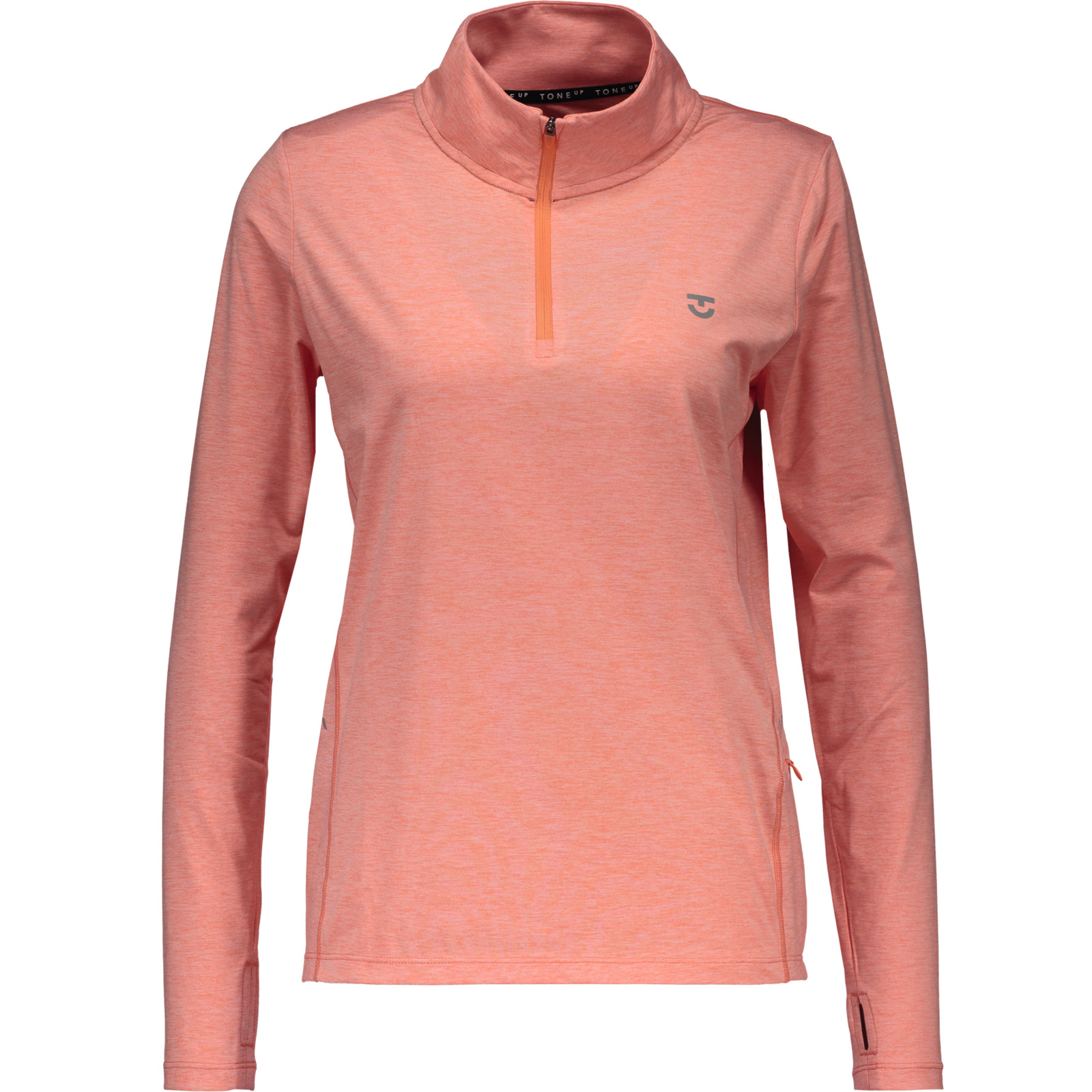 Tone Up Damen-Running-Shirt Active M, koralle