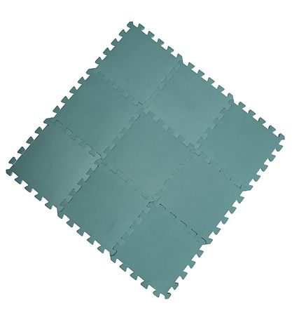 BabyDan Legegulv - 90x90 -  Grøn