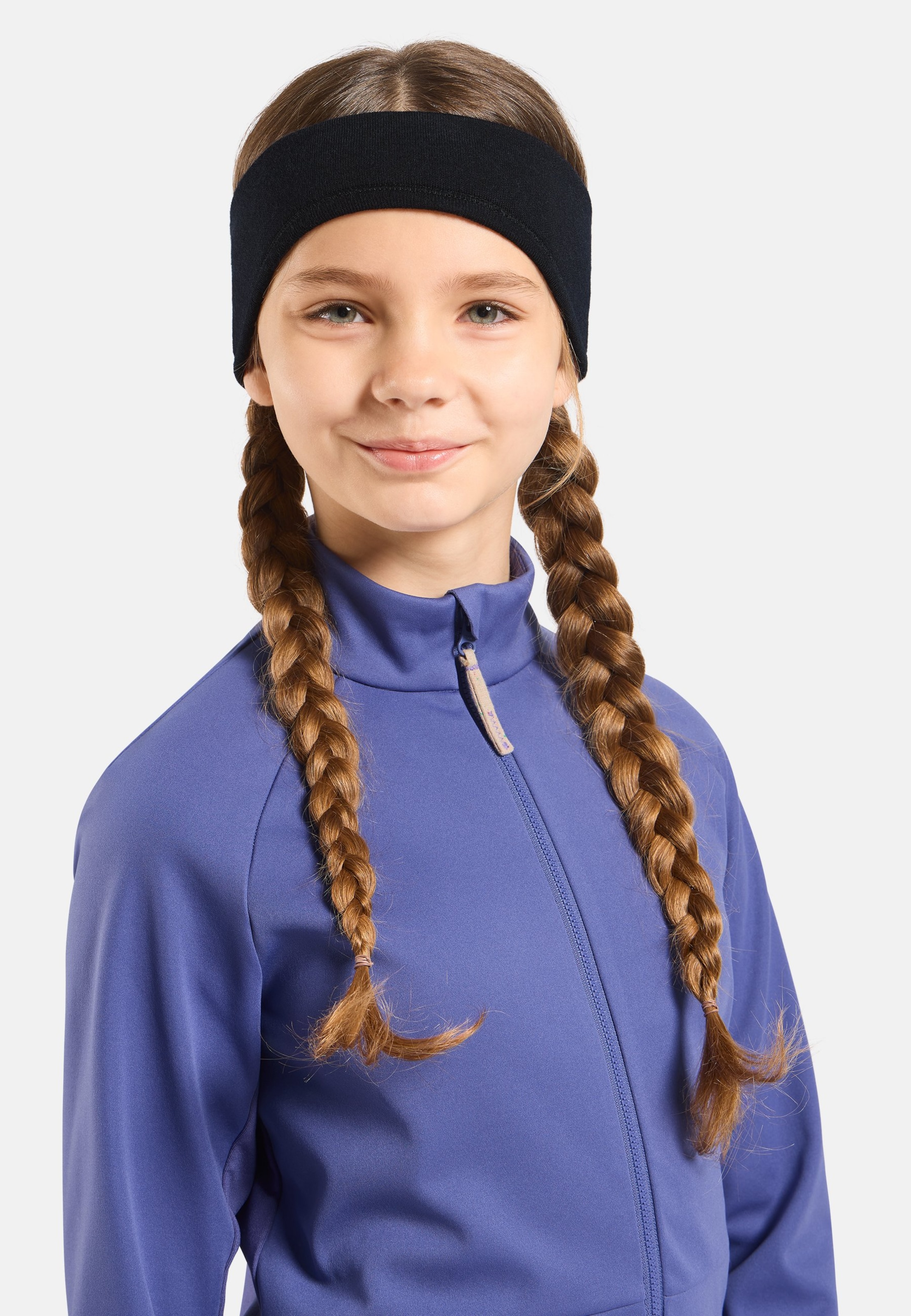 Adventurer Merino Warm Stirnband für Kinder in black