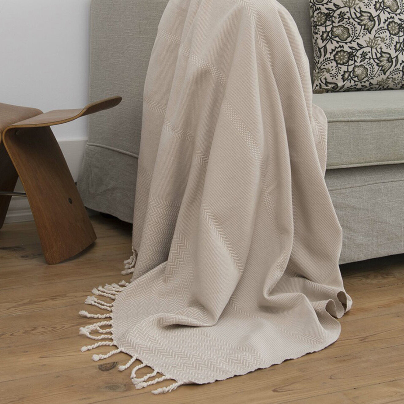 Febronie Plaid Oslo beige