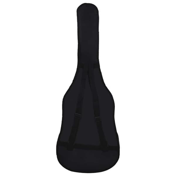 vidaXL Gitarveske for 3/4 klassisk gitar svart 94x35 cm stoff