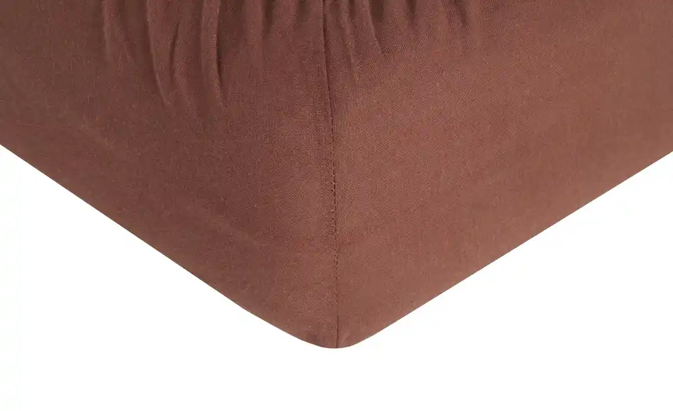 Flanell Spannbetttuch 180 cm Cappuccino