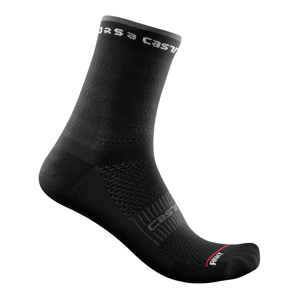 Castelli ROSSO CORSA 11 - Chaussettes Femme noir