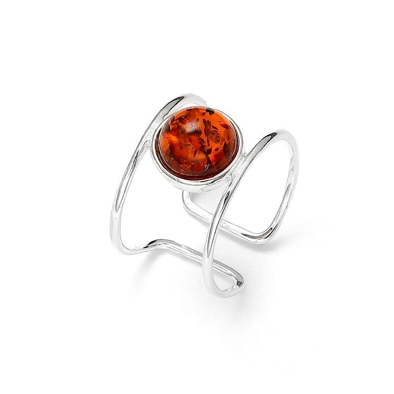 Bague grec Ambre