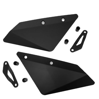 Plaques latérales Barracuda kit complet (support et Plaques numéro)