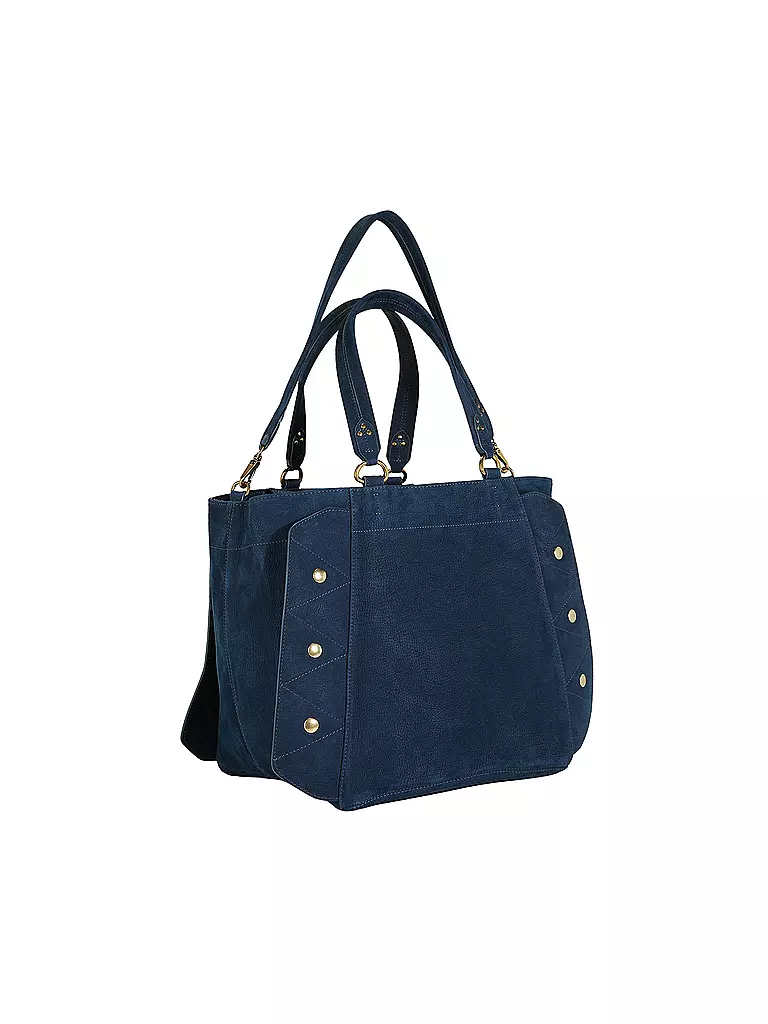 JEROME DREYFUSS Ledertasche - Shopper ROGER dunkelblau