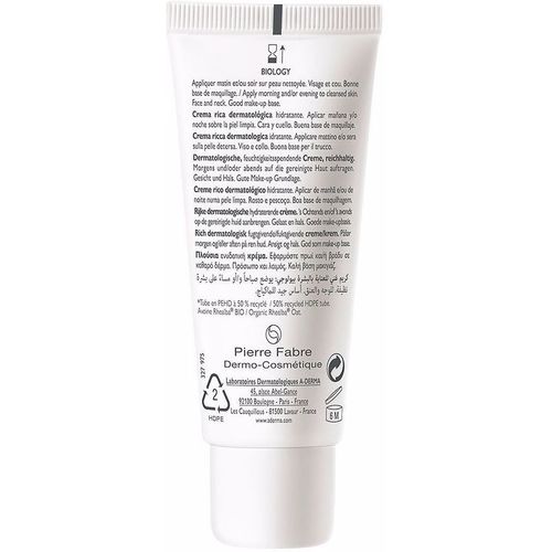 A-Derma - Biology Crema Hidratante Rica