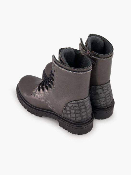 Vty Schnür-Stiefelette Silber