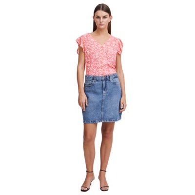 Chemise à manches courtes femme Ihvera Sh16 ICHI