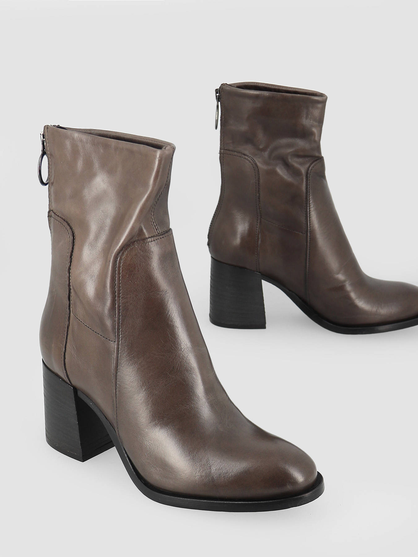 Boots en cuir MJUS