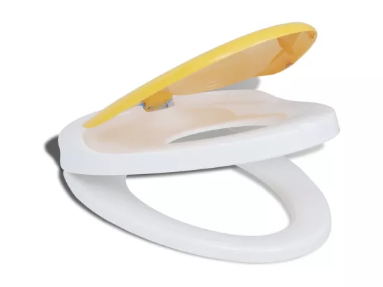 Abattant WC à fermeture blanche 48.5 x 36.5 x 36.5 cm 02_0002893