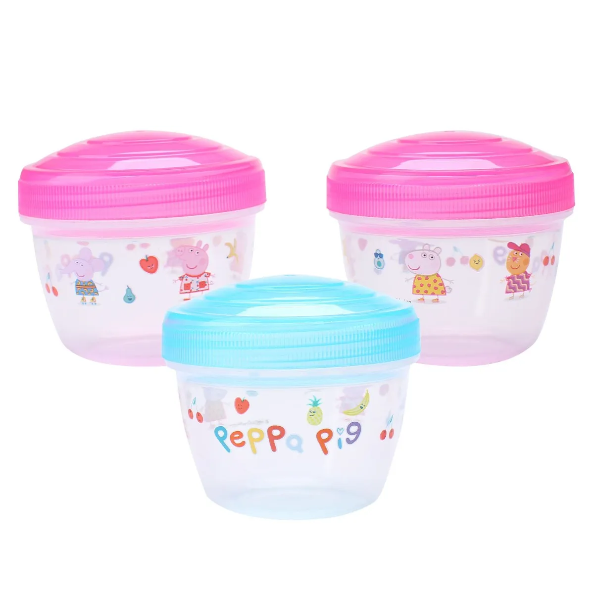 Peppa Pig Ensemble (3) Contenants Peppa Pig