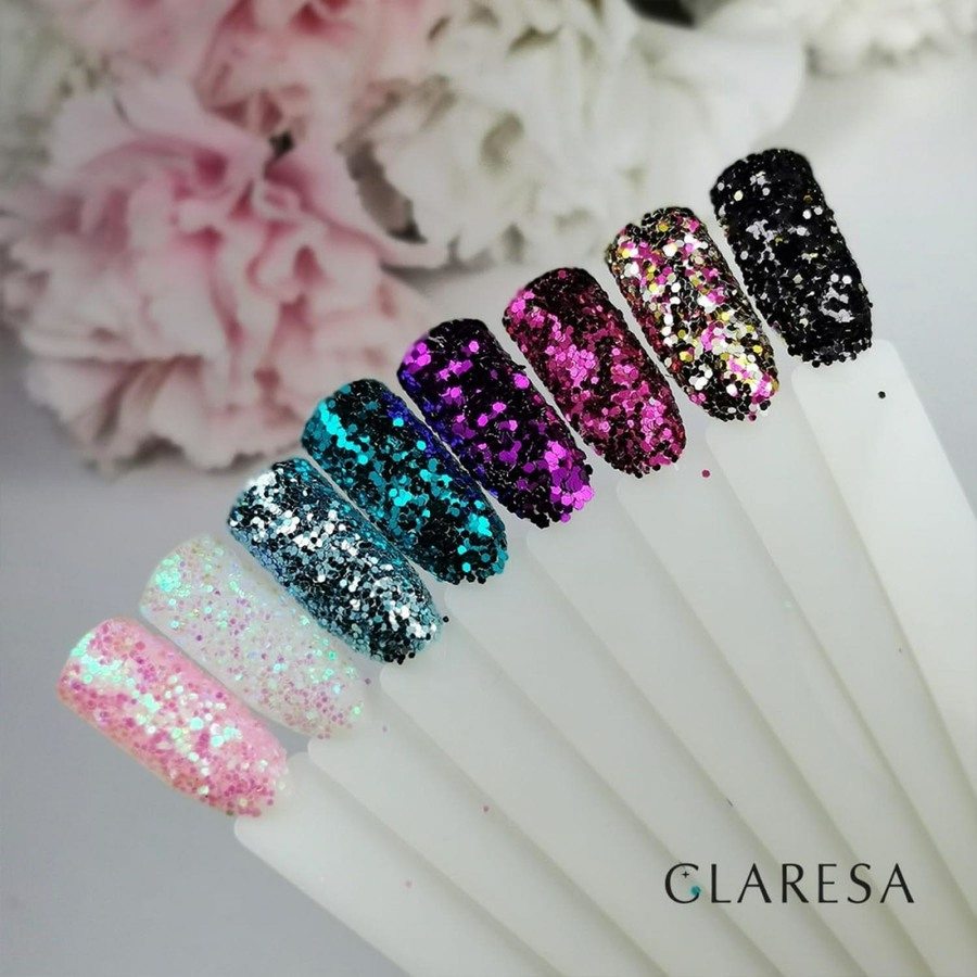 Claresa Disco Nail Decor Blue Lagoon 3ml