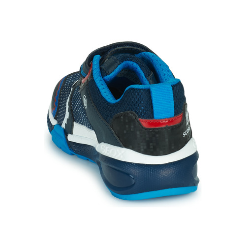 Geox - J BAYONYC BOY A - Bleu / Rouge