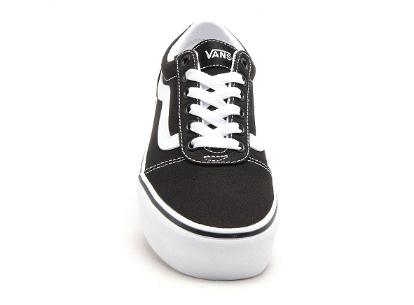 Vans basses femme ward platform wm noir