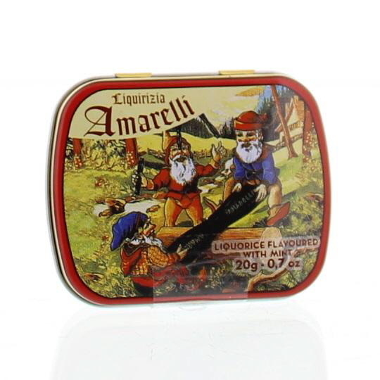 Jacob Hooy Laurierdrop Blikje Munt Chicchi 20 Gram